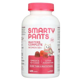 Smartypants Masters Complete Women 50+ Blueberry Orange Cr√®me Strawberry Banana Gummies - 1 Each - 120 Ct